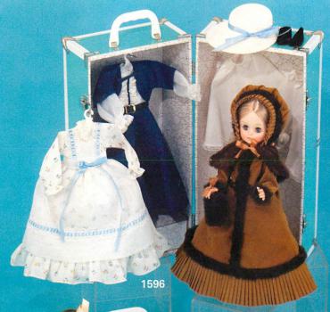 Effanbee - Chipper - Travel Time - Wardrobe and Trunk - Doll